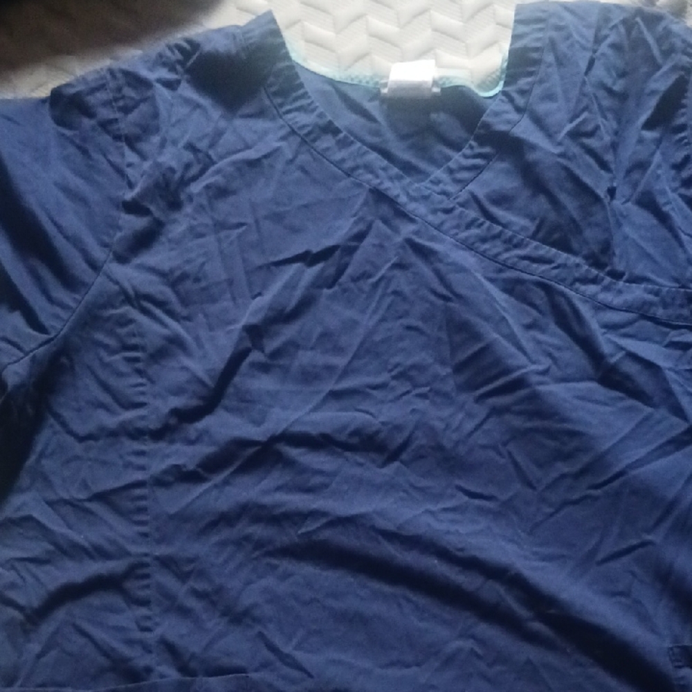 Scrubstar Women's Top in Navy Blue